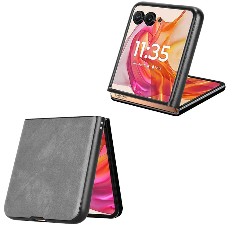 For Motorola Razr 50 Ultra Litchi Texture Back Cover Phone Case