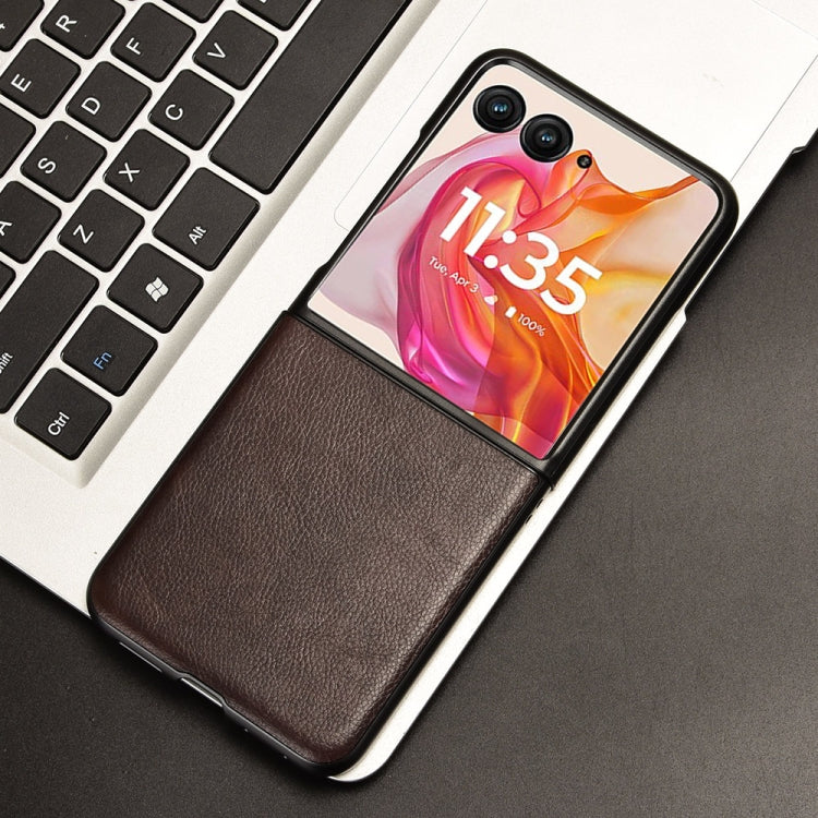 For Motorola Razr 50 Ultra Litchi Texture Back Cover Phone Case