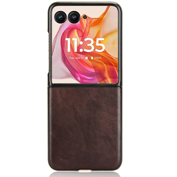 For Motorola Razr 50 Ultra Litchi Texture Back Cover Phone Case