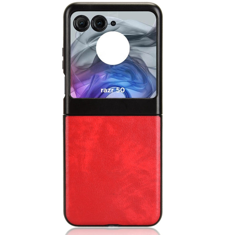 For Motorola Razr 50 Litchi Texture Back Cover Phone Case