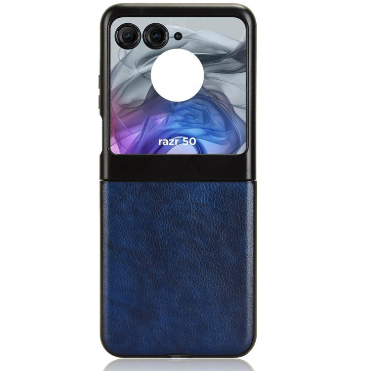 For Motorola Razr 50 Litchi Texture Back Cover Phone Case