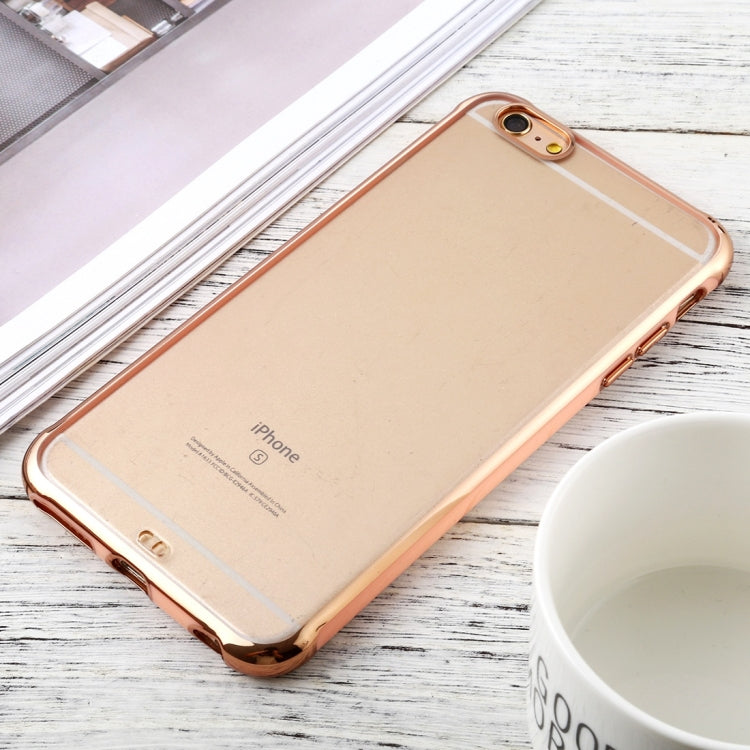 For iPhone 6 Plus / 6s Plus SULADA Colorful Edge Series Shockproof TPU + Electroplated Edge Protective Case