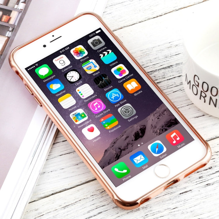 For iPhone 6 Plus / 6s Plus SULADA Colorful Edge Series Shockproof TPU + Electroplated Edge Protective Case