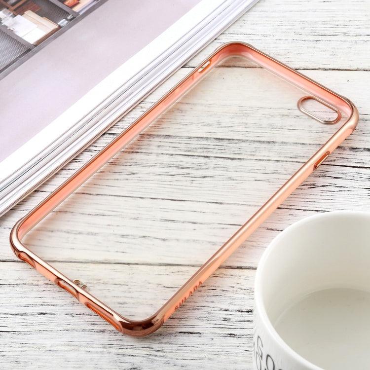For iPhone 6 Plus / 6s Plus SULADA Colorful Edge Series Shockproof TPU + Electroplated Edge Protective Case