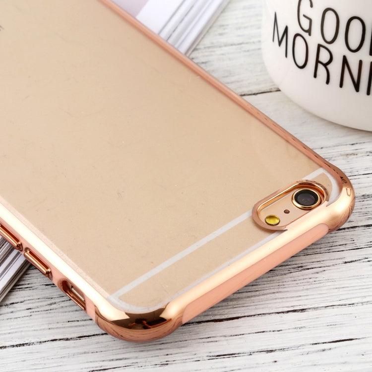 For iPhone 6 Plus / 6s Plus SULADA Colorful Edge Series Shockproof TPU + Electroplated Edge Protective Case