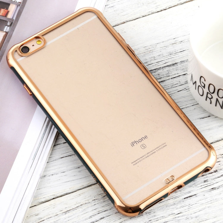 For iPhone 6 Plus / 6s Plus SULADA Colorful Edge Series Shockproof TPU + Electroplated Edge Protective Case