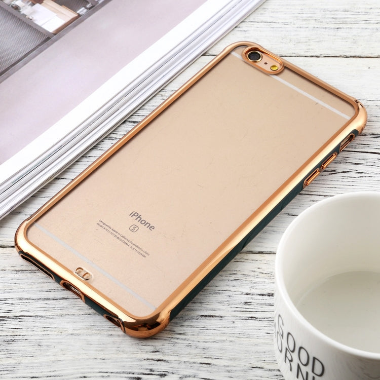 For iPhone 6 Plus / 6s Plus SULADA Colorful Edge Series Shockproof TPU + Electroplated Edge Protective Case