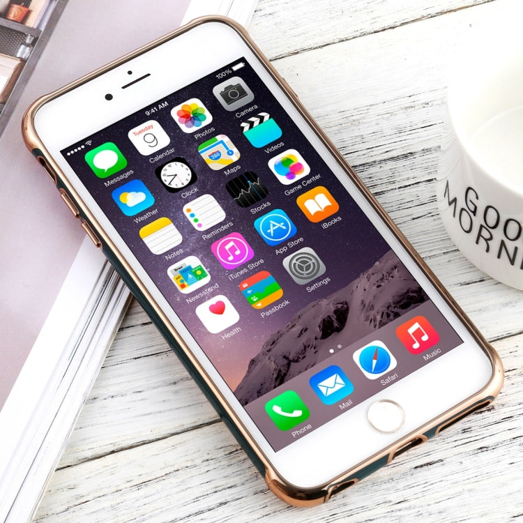 For iPhone 6 Plus / 6s Plus SULADA Colorful Edge Series Shockproof TPU + Electroplated Edge Protective Case