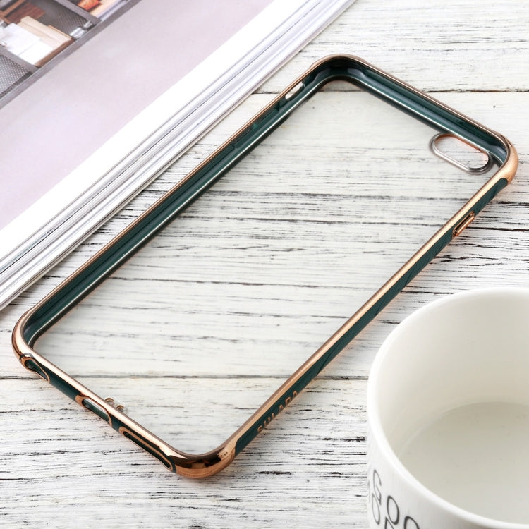 For iPhone 6 Plus / 6s Plus SULADA Colorful Edge Series Shockproof TPU + Electroplated Edge Protective Case