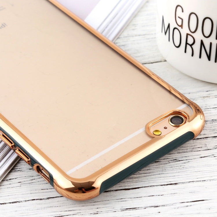 For iPhone 6 Plus / 6s Plus SULADA Colorful Edge Series Shockproof TPU + Electroplated Edge Protective Case