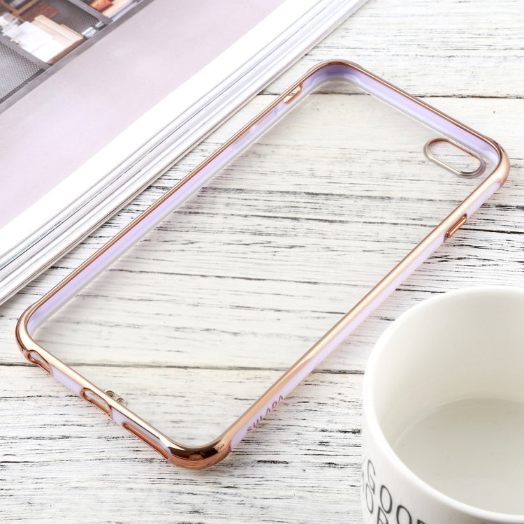 For iPhone 6 Plus / 6s Plus SULADA Colorful Edge Series Shockproof TPU + Electroplated Edge Protective Case