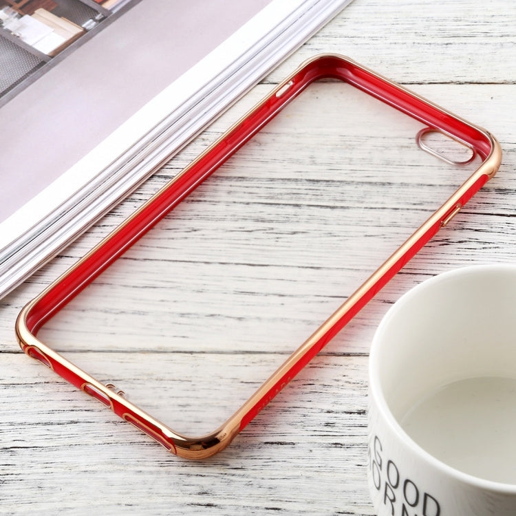 For iPhone 6 Plus / 6s Plus SULADA Colorful Edge Series Shockproof TPU + Electroplated Edge Protective Case