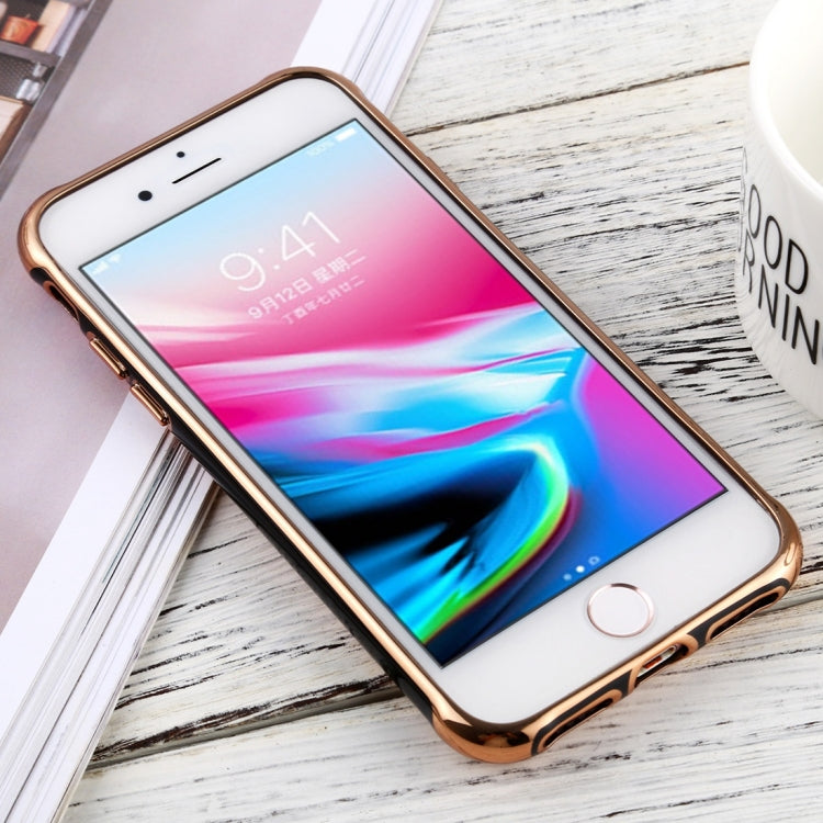 For iPhone 8 / 7 SULADA Colorful Edge Series Shockproof TPU + Electroplated Edge Protective Case