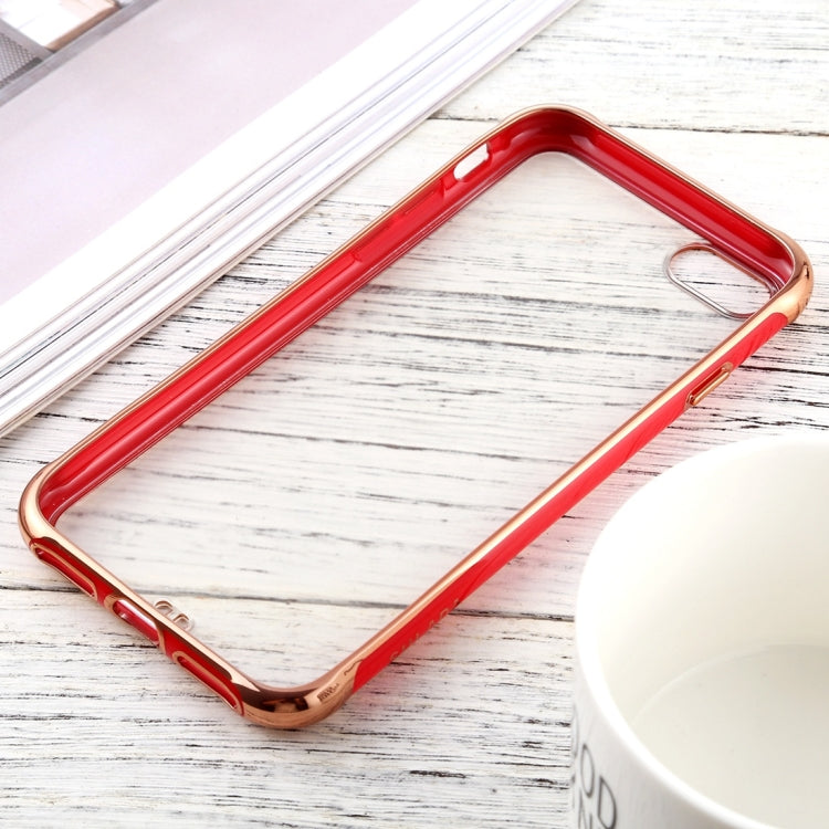 For iPhone 8 / 7 SULADA Colorful Edge Series Shockproof TPU + Electroplated Edge Protective Case