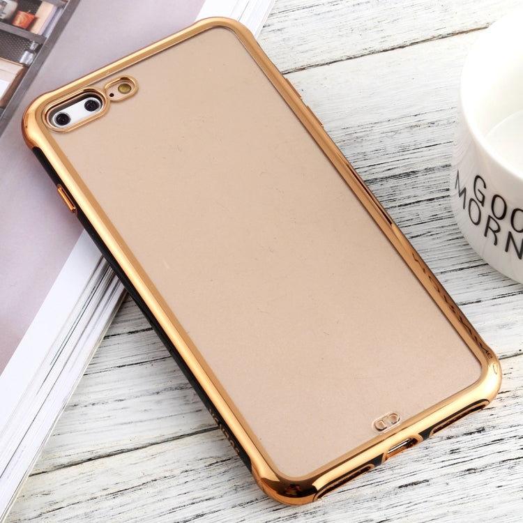 For iPhone 7 Plus / 8 Plus SULADA Colorful Edge Series Shockproof TPU + Electroplated Edge Protective Case