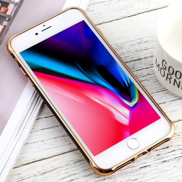 For iPhone 7 Plus / 8 Plus SULADA Colorful Edge Series Shockproof TPU + Electroplated Edge Protective Case