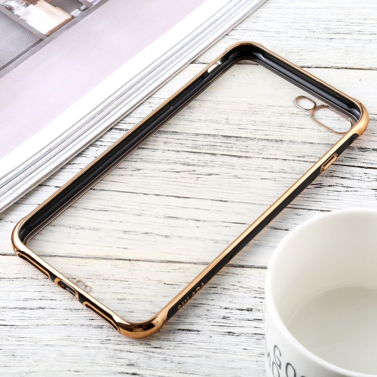 For iPhone 7 Plus / 8 Plus SULADA Colorful Edge Series Shockproof TPU + Electroplated Edge Protective Case