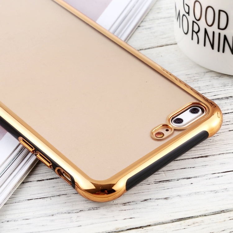 For iPhone 7 Plus / 8 Plus SULADA Colorful Edge Series Shockproof TPU + Electroplated Edge Protective Case