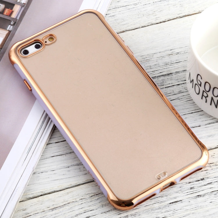 For iPhone 7 Plus / 8 Plus SULADA Colorful Edge Series Shockproof TPU + Electroplated Edge Protective Case