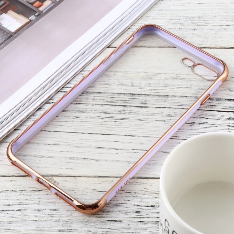 For iPhone 7 Plus / 8 Plus SULADA Colorful Edge Series Shockproof TPU + Electroplated Edge Protective Case
