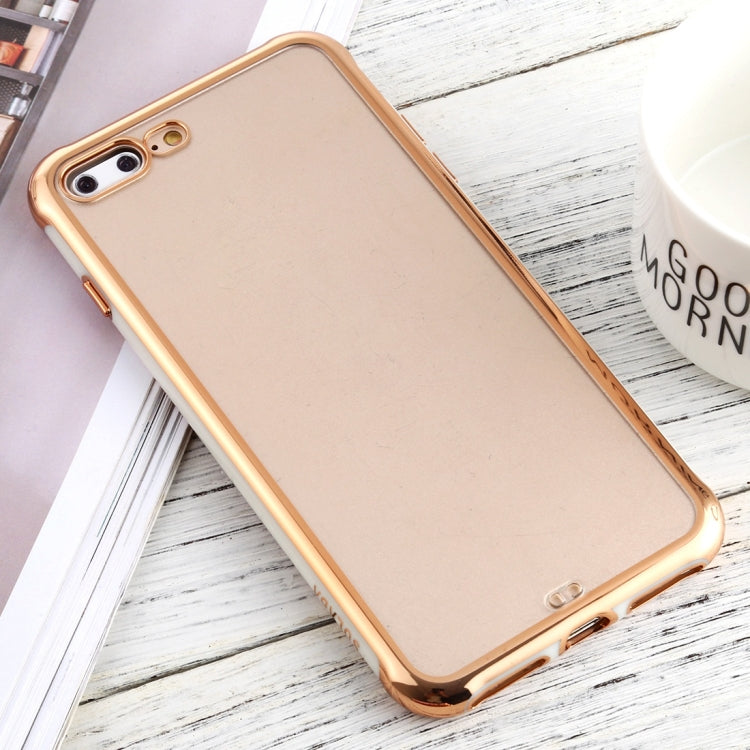 For iPhone 7 Plus / 8 Plus SULADA Colorful Edge Series Shockproof TPU + Electroplated Edge Protective Case
