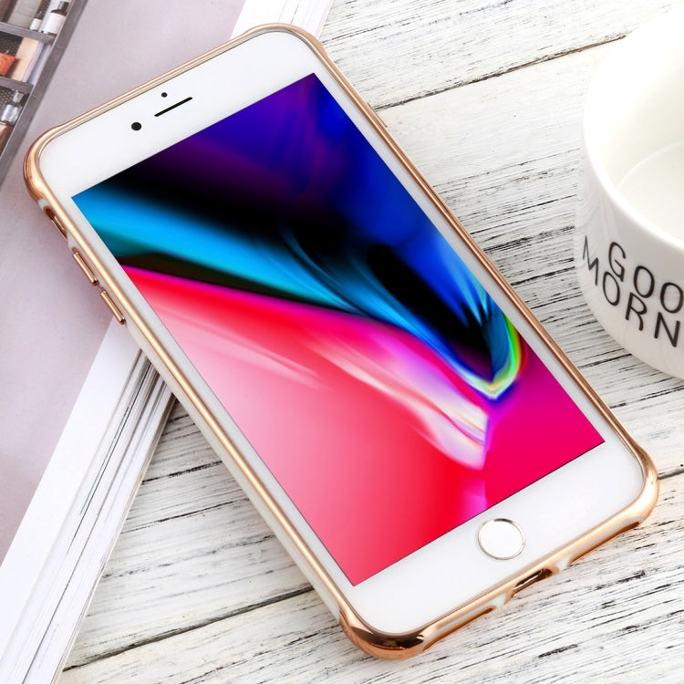 For iPhone 7 Plus / 8 Plus SULADA Colorful Edge Series Shockproof TPU + Electroplated Edge Protective Case
