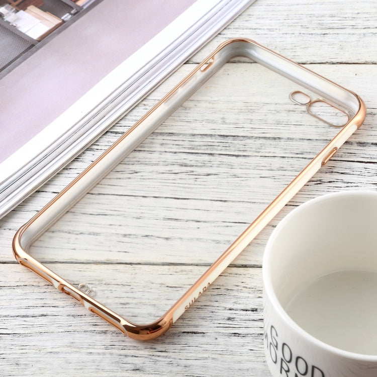 For iPhone 7 Plus / 8 Plus SULADA Colorful Edge Series Shockproof TPU + Electroplated Edge Protective Case
