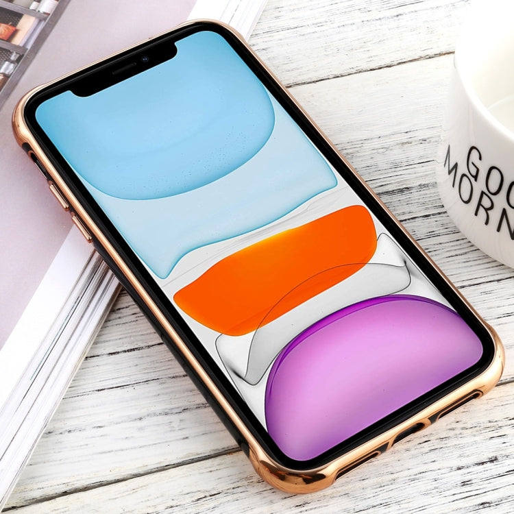 For iPhone 11 SULADA Colorful Edge Series Shockproof TPU + Electroplated Edge Protective Case