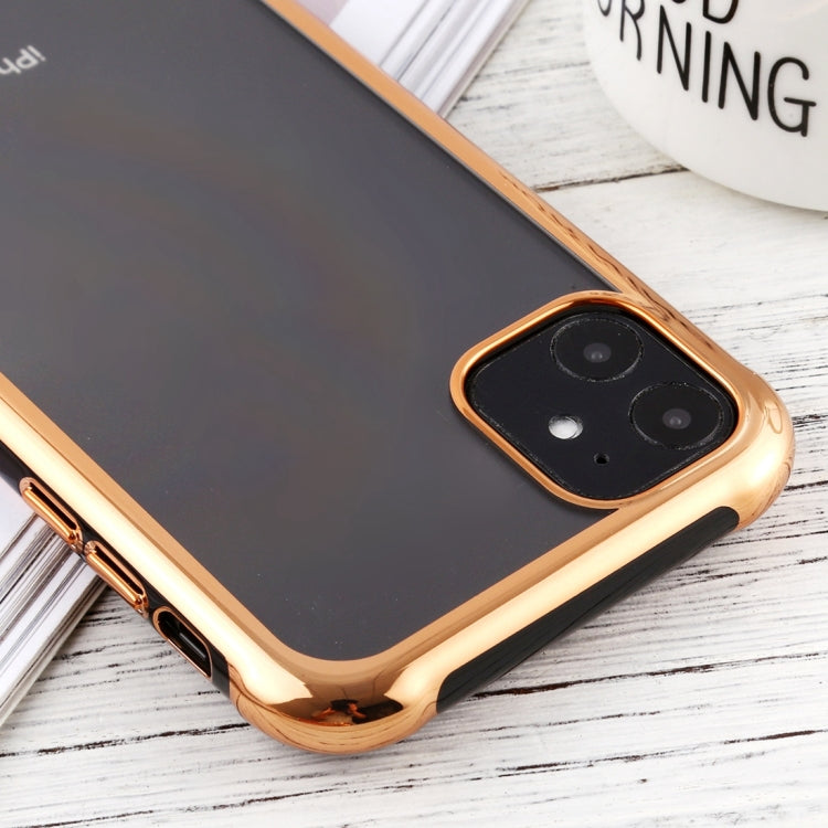 For iPhone 11 SULADA Colorful Edge Series Shockproof TPU + Electroplated Edge Protective Case