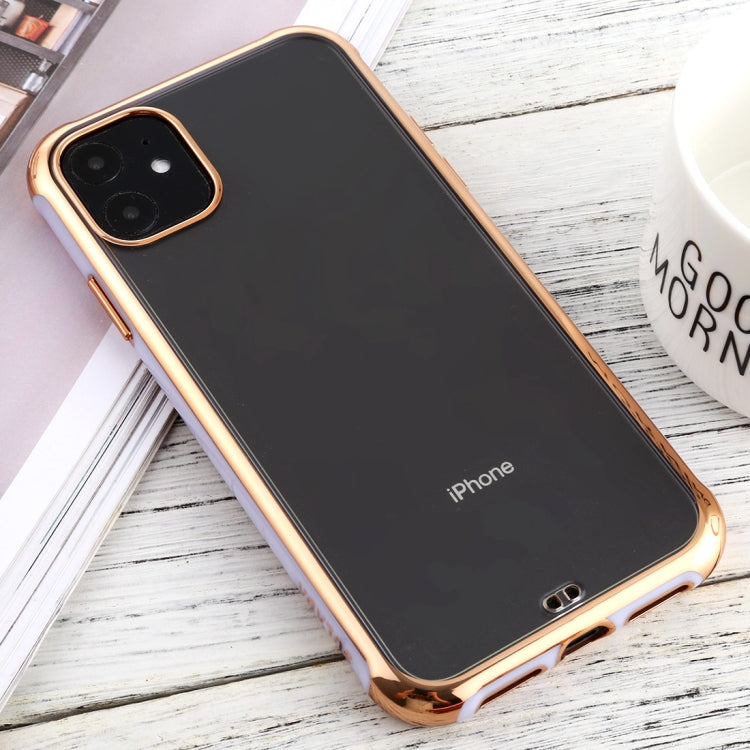 For iPhone 11 SULADA Colorful Edge Series Shockproof TPU + Electroplated Edge Protective Case