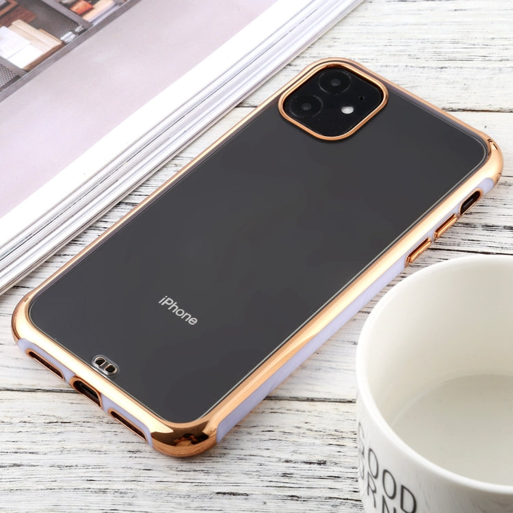 For iPhone 11 SULADA Colorful Edge Series Shockproof TPU + Electroplated Edge Protective Case