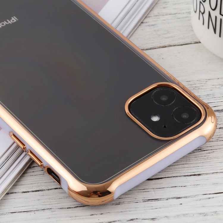 For iPhone 11 SULADA Colorful Edge Series Shockproof TPU + Electroplated Edge Protective Case