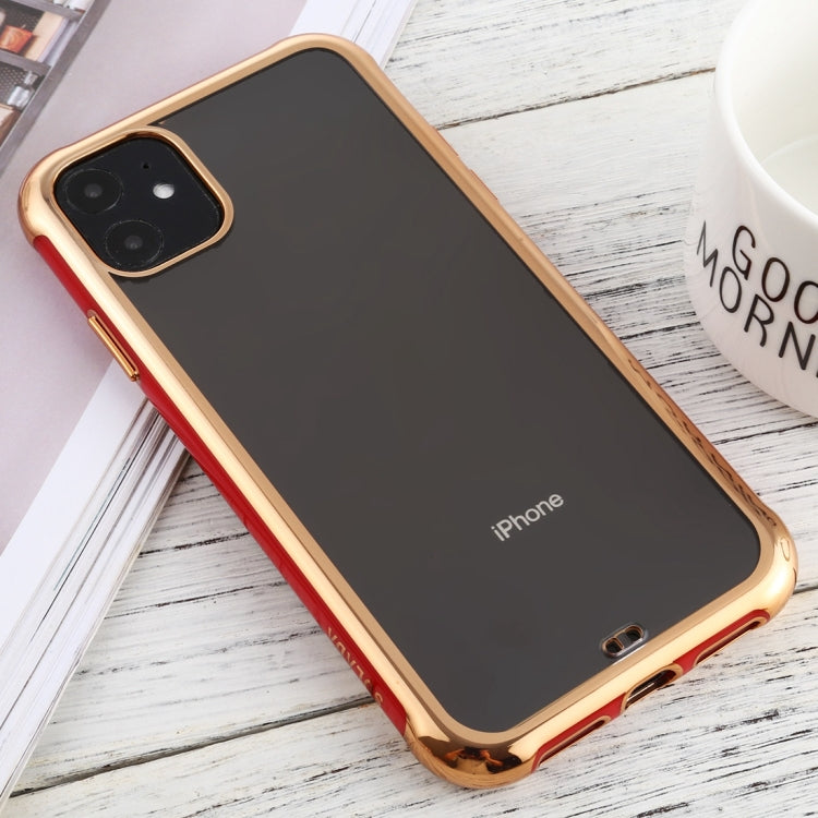 For iPhone 11 SULADA Colorful Edge Series Shockproof TPU + Electroplated Edge Protective Case