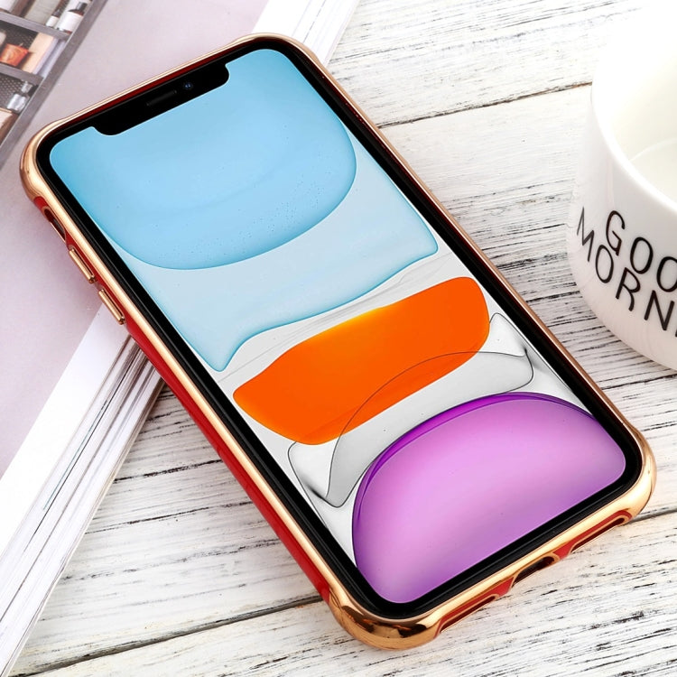 For iPhone 11 SULADA Colorful Edge Series Shockproof TPU + Electroplated Edge Protective Case