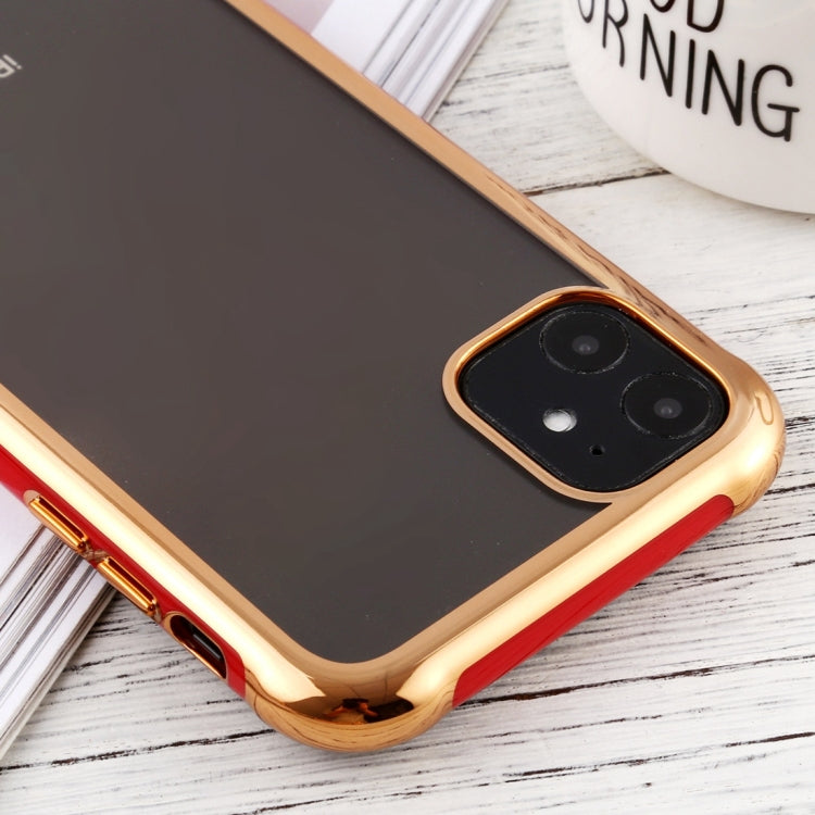 For iPhone 11 SULADA Colorful Edge Series Shockproof TPU + Electroplated Edge Protective Case