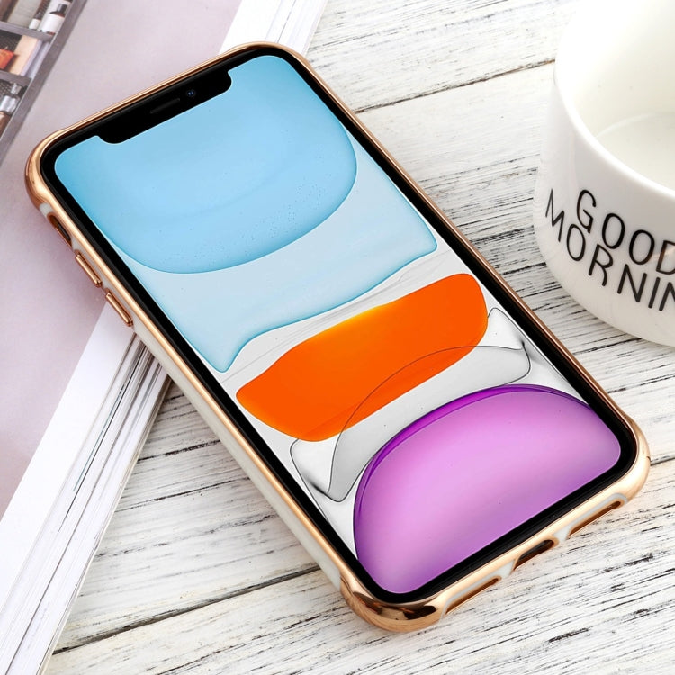 For iPhone 11 SULADA Colorful Edge Series Shockproof TPU + Electroplated Edge Protective Case