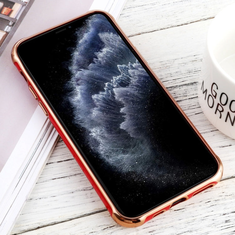 For iPhone 11 Pro SULADA Colorful Edge Series Shockproof TPU + Electroplated Edge Protective Case