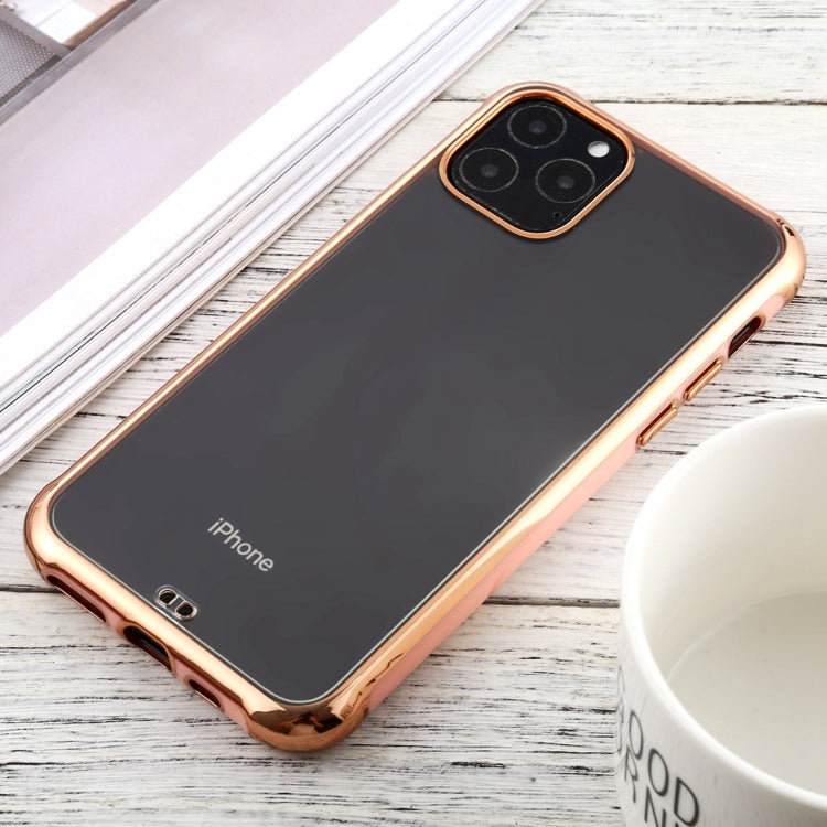 For iPhone 11 Pro Max SULADA Colorful Edge Series Shockproof TPU + Electroplated Edge Protective Case