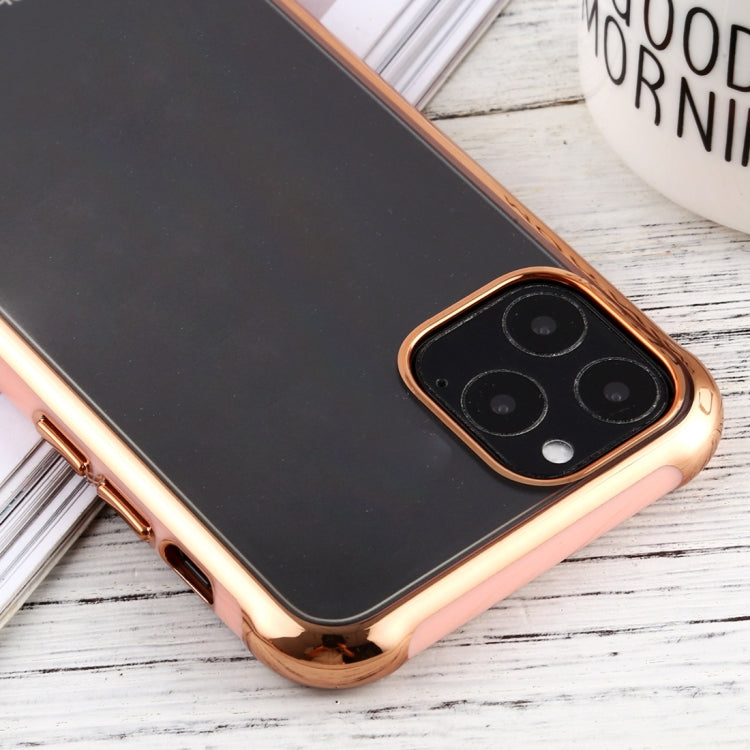 For iPhone 11 Pro Max SULADA Colorful Edge Series Shockproof TPU + Electroplated Edge Protective Case
