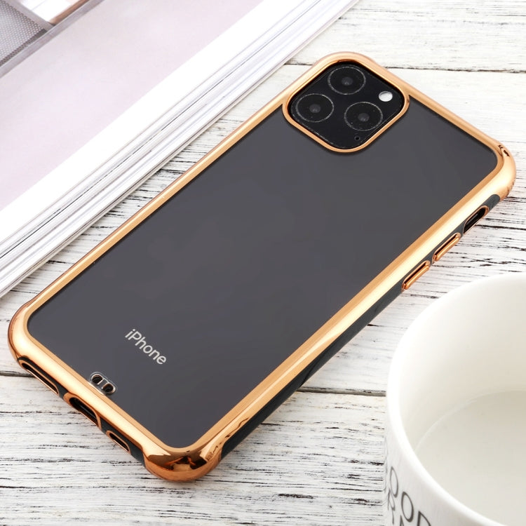 For iPhone 11 Pro Max SULADA Colorful Edge Series Shockproof TPU + Electroplated Edge Protective Case