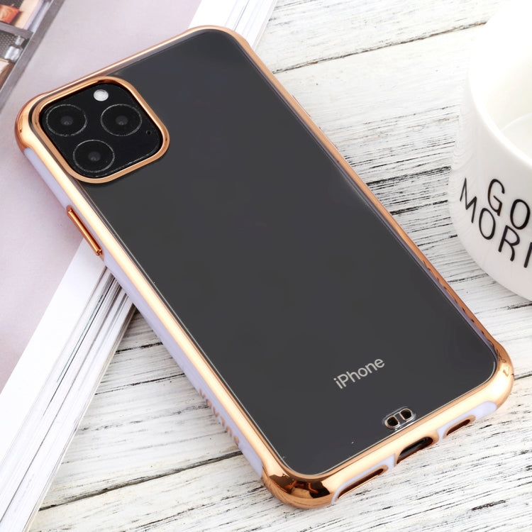 For iPhone 11 Pro Max SULADA Colorful Edge Series Shockproof TPU + Electroplated Edge Protective Case