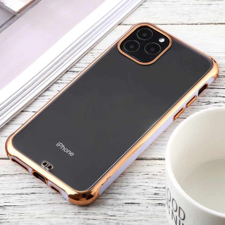 For iPhone 11 Pro Max SULADA Colorful Edge Series Shockproof TPU + Electroplated Edge Protective Case