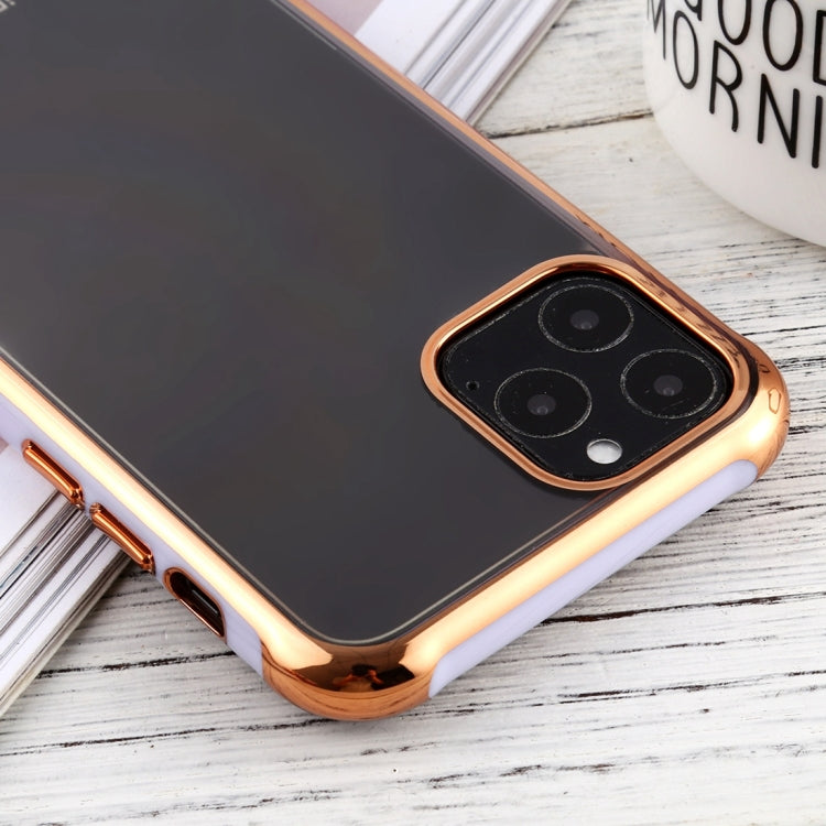 For iPhone 11 Pro Max SULADA Colorful Edge Series Shockproof TPU + Electroplated Edge Protective Case