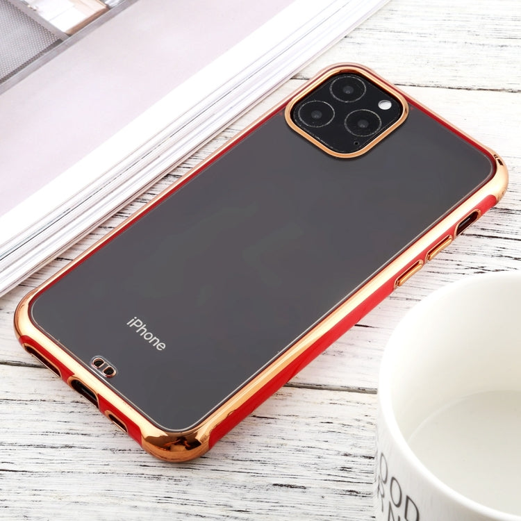 For iPhone 11 Pro Max SULADA Colorful Edge Series Shockproof TPU + Electroplated Edge Protective Case