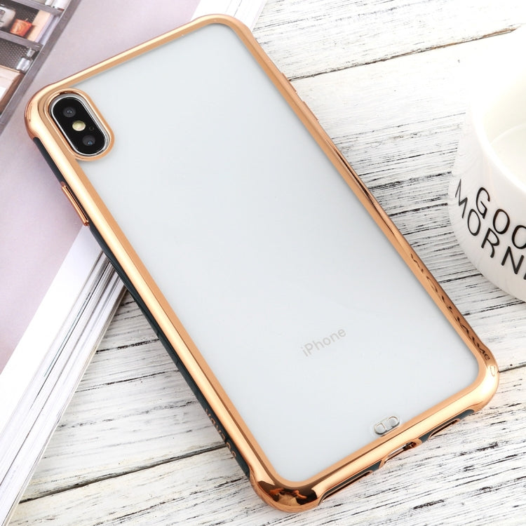 For iPhone X / XS SULADA Colorful Edge Series Shockproof TPU + Electroplated Edge Protective Case