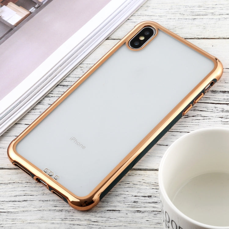 For iPhone X / XS SULADA Colorful Edge Series Shockproof TPU + Electroplated Edge Protective Case
