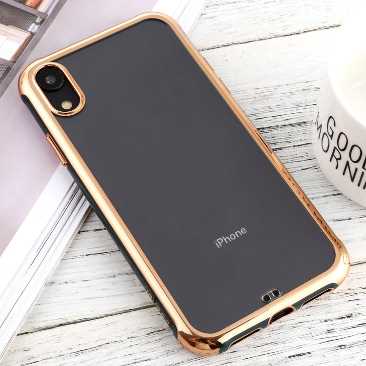 For iPhone XR SULADA Colorful Edge Series Shockproof TPU + Electroplated Edge Protective Case