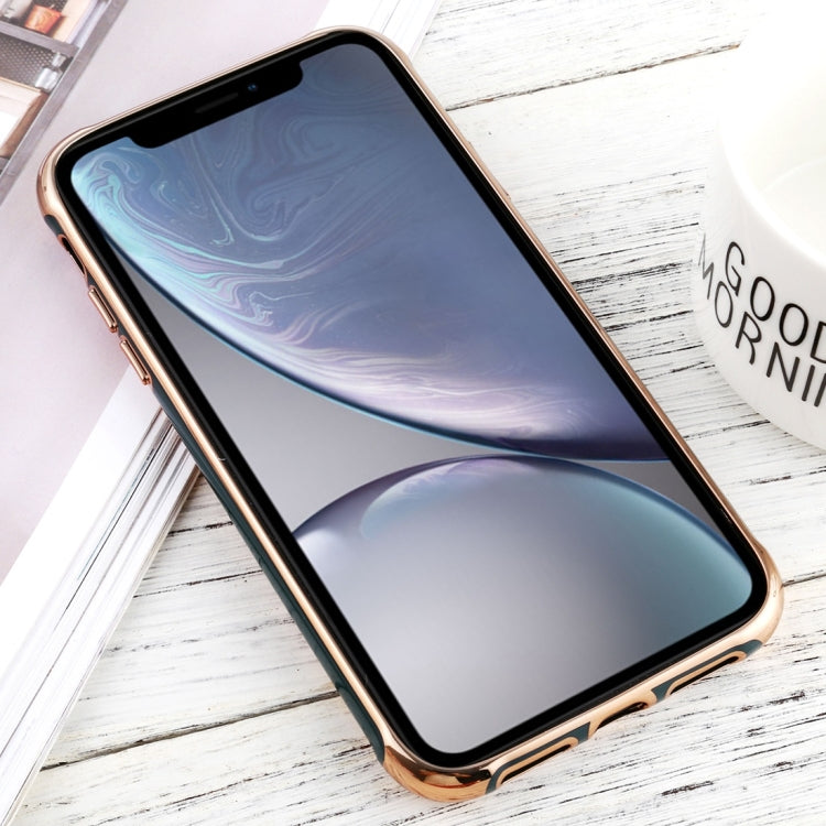 For iPhone XR SULADA Colorful Edge Series Shockproof TPU + Electroplated Edge Protective Case