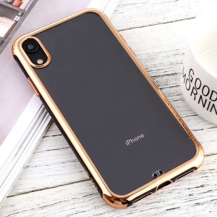 For iPhone XR SULADA Colorful Edge Series Shockproof TPU + Electroplated Edge Protective Case