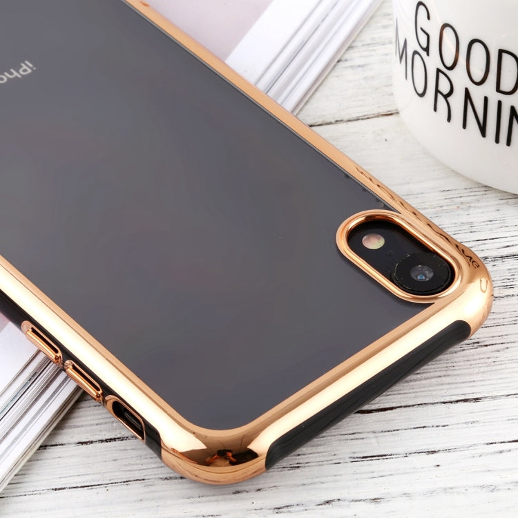 For iPhone XR SULADA Colorful Edge Series Shockproof TPU + Electroplated Edge Protective Case